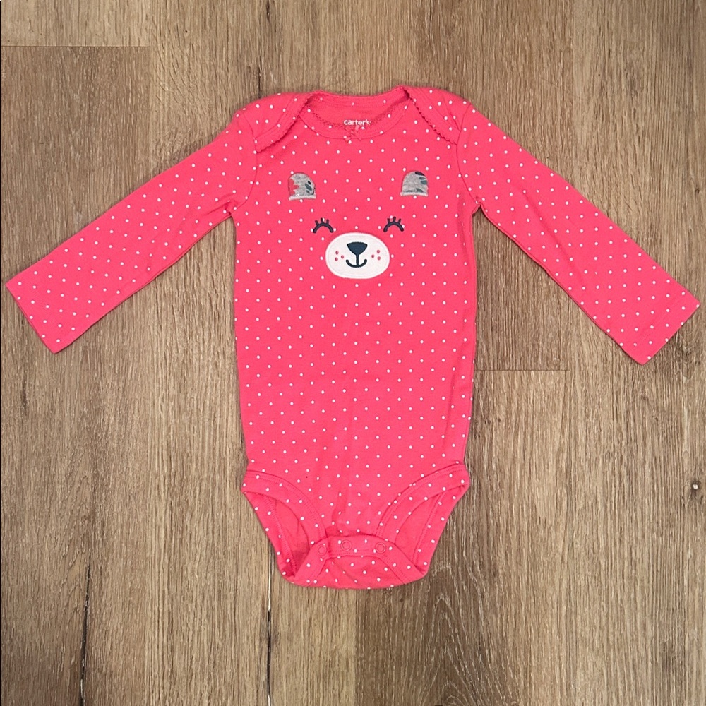 Carter’s Pink Polka Dot Baby One Piece